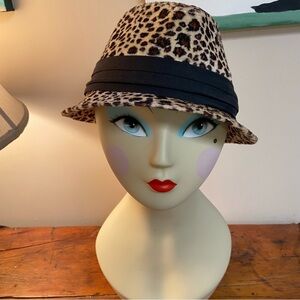 Nicole Marciano Women’s Hat Animal Print Polyester One Size Coastal Gramma